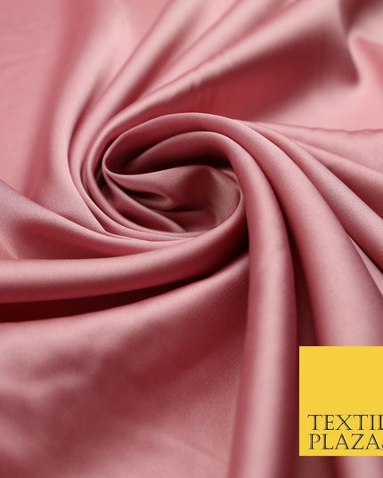 100 COLOURS - Fine Silky Smooth Liquid Sateen Satin Dress Fabric Drape Lining