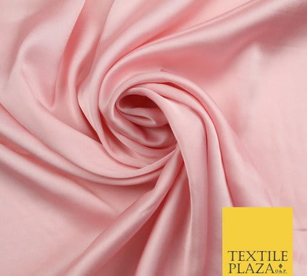 100 COLOURS - Fine Silky Smooth Liquid Sateen Satin Dress Fabric Drape Lining