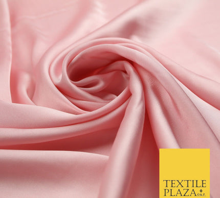 100 COLOURS - Fine Silky Smooth Liquid Sateen Satin Dress Fabric Drape Lining