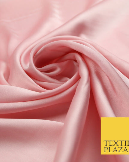 100 COLOURS - Fine Silky Smooth Liquid Sateen Satin Dress Fabric Drape Lining