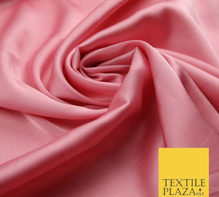 100 COLOURS - Fine Silky Smooth Liquid Sateen Satin Dress Fabric Drape Lining