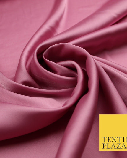 100 COLOURS - Fine Silky Smooth Liquid Sateen Satin Dress Fabric Drape Lining