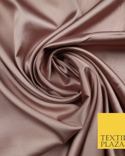100 COLOURS - Fine Silky Smooth Liquid Sateen Satin Dress Fabric Drape Lining