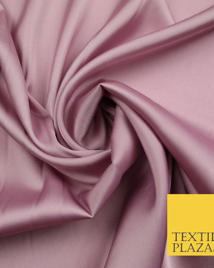100 COLOURS - Fine Silky Smooth Liquid Sateen Satin Dress Fabric Drape Lining