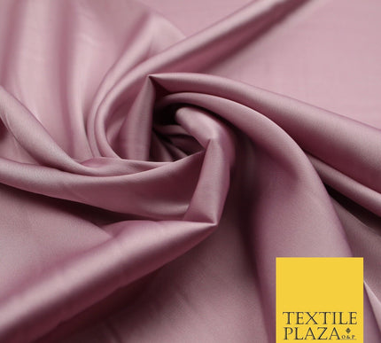 100 COLOURS - Fine Silky Smooth Liquid Sateen Satin Dress Fabric Drape Lining