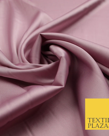 100 COLOURS - Fine Silky Smooth Liquid Sateen Satin Dress Fabric Drape Lining