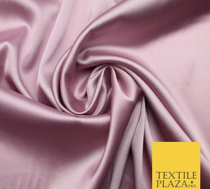 100 COLOURS - Fine Silky Smooth Liquid Sateen Satin Dress Fabric Drape Lining