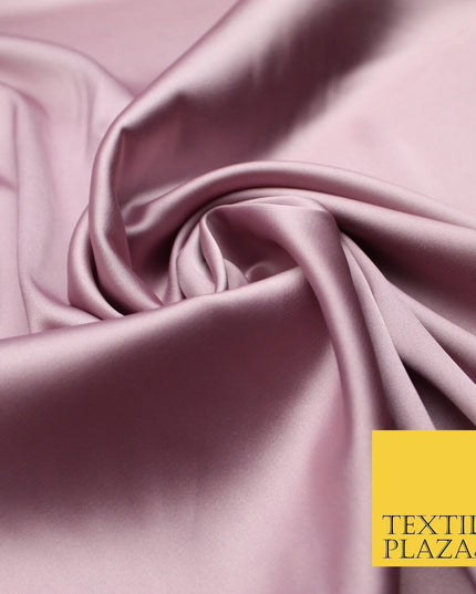 100 COLOURS - Fine Silky Smooth Liquid Sateen Satin Dress Fabric Drape Lining
