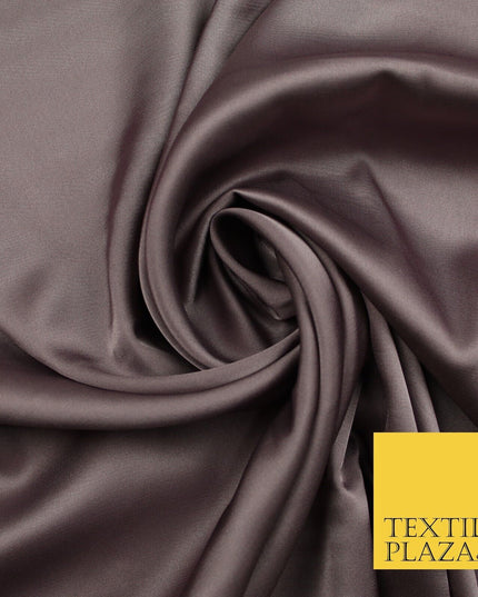 100 COLOURS - Fine Silky Smooth Liquid Sateen Satin Dress Fabric Drape Lining