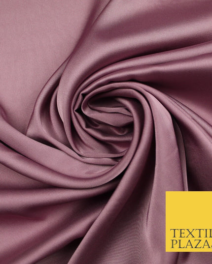100 COLOURS - Fine Silky Smooth Liquid Sateen Satin Dress Fabric Drape Lining