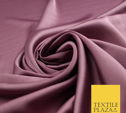 100 COLOURS - Fine Silky Smooth Liquid Sateen Satin Dress Fabric Drape Lining