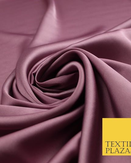 100 COLOURS - Fine Silky Smooth Liquid Sateen Satin Dress Fabric Drape Lining