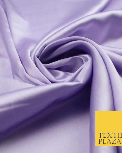 100 COLOURS - Fine Silky Smooth Liquid Sateen Satin Dress Fabric Drape Lining