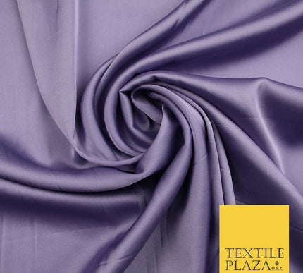 100 COLOURS - Fine Silky Smooth Liquid Sateen Satin Dress Fabric Drape Lining