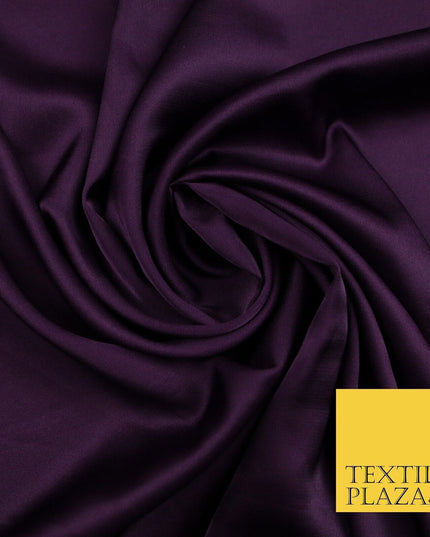 100 COLOURS - Fine Silky Smooth Liquid Sateen Satin Dress Fabric Drape Lining