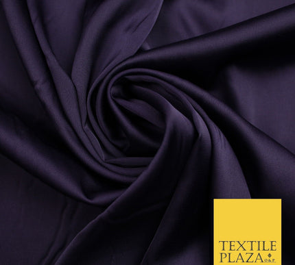 100 COLOURS - Fine Silky Smooth Liquid Sateen Satin Dress Fabric Drape Lining