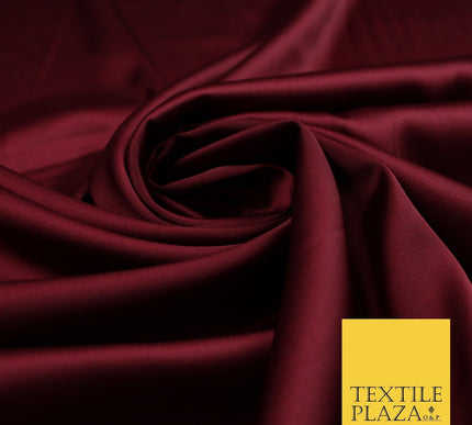 100 COLOURS - Fine Silky Smooth Liquid Sateen Satin Dress Fabric Drape Lining