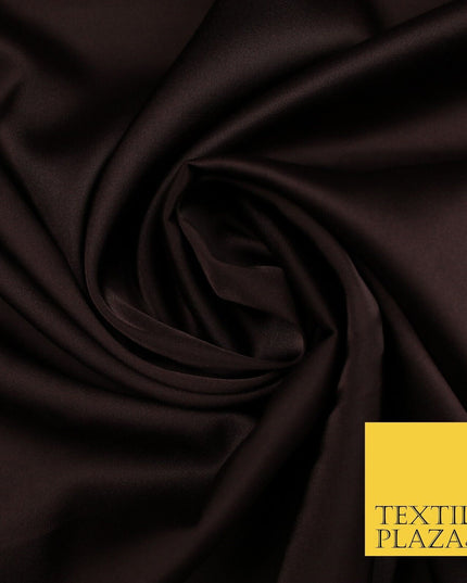 100 COLOURS - Fine Silky Smooth Liquid Sateen Satin Dress Fabric Drape Lining