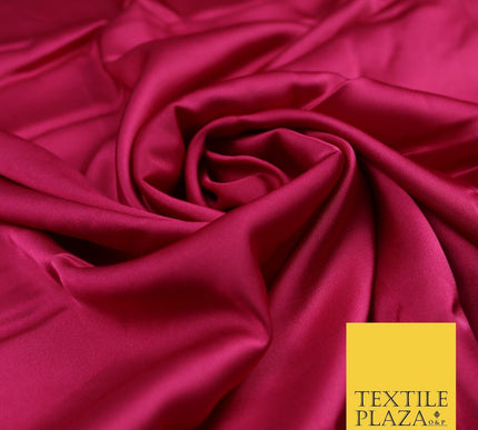 100 COLOURS - Fine Silky Smooth Liquid Sateen Satin Dress Fabric Drape Lining