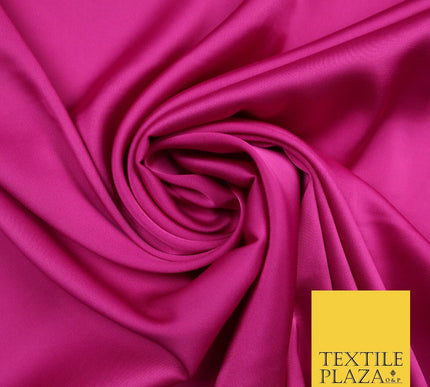 100 COLOURS - Fine Silky Smooth Liquid Sateen Satin Dress Fabric Drape Lining