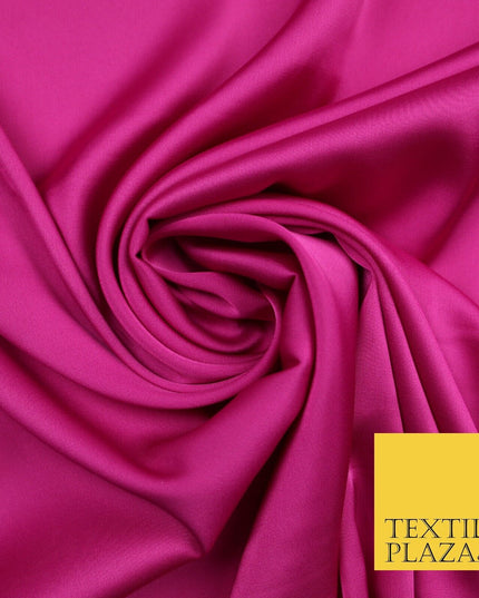 100 COLOURS - Fine Silky Smooth Liquid Sateen Satin Dress Fabric Drape Lining