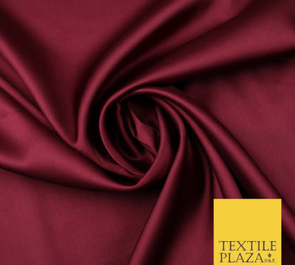 100 COLOURS - Fine Silky Smooth Liquid Sateen Satin Dress Fabric Drape Lining