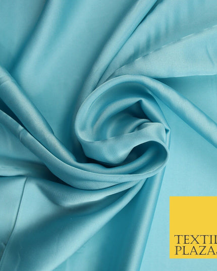 100 COLOURS - Fine Silky Smooth Liquid Sateen Satin Dress Fabric Drape Lining