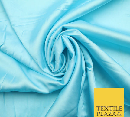 100 COLOURS - Fine Silky Smooth Liquid Sateen Satin Dress Fabric Drape Lining