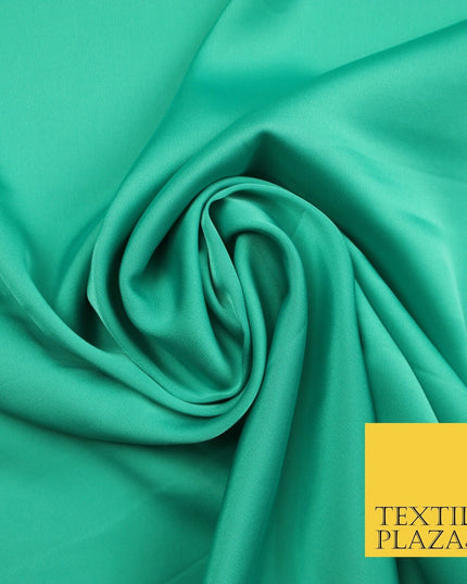 100 COLOURS - Fine Silky Smooth Liquid Sateen Satin Dress Fabric Drape Lining