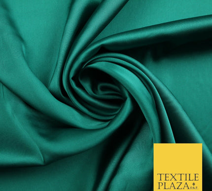 100 COLOURS - Fine Silky Smooth Liquid Sateen Satin Dress Fabric Drape Lining