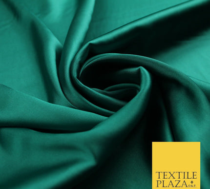 100 COLOURS - Fine Silky Smooth Liquid Sateen Satin Dress Fabric Drape Lining