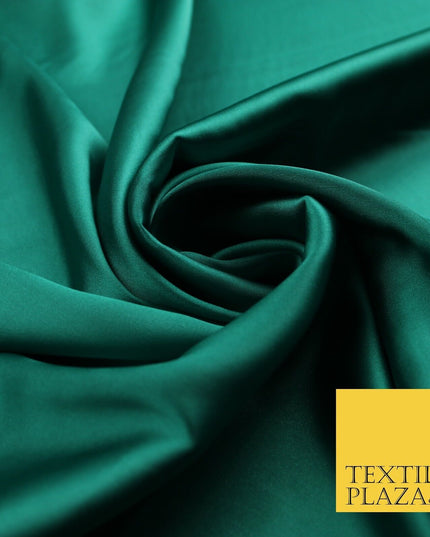 100 COLOURS - Fine Silky Smooth Liquid Sateen Satin Dress Fabric Drape Lining
