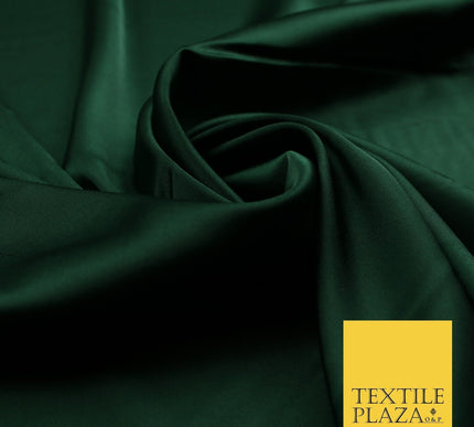 100 COLOURS - Fine Silky Smooth Liquid Sateen Satin Dress Fabric Drape Lining