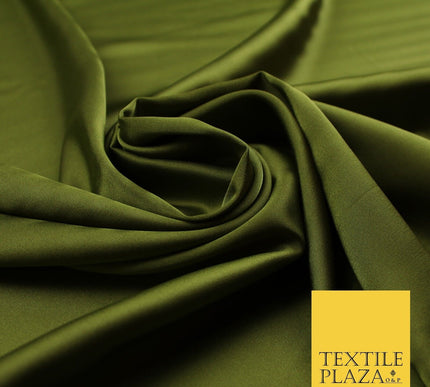 100 COLOURS - Fine Silky Smooth Liquid Sateen Satin Dress Fabric Drape Lining