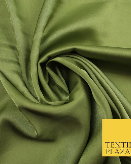 100 COLOURS - Fine Silky Smooth Liquid Sateen Satin Dress Fabric Drape Lining
