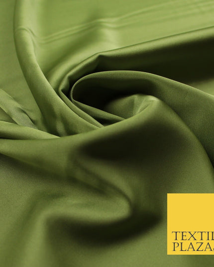 100 COLOURS - Fine Silky Smooth Liquid Sateen Satin Dress Fabric Drape Lining