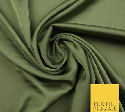 100 COLOURS - Fine Silky Smooth Liquid Sateen Satin Dress Fabric Drape Lining