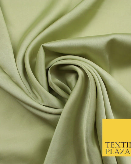100 COLOURS - Fine Silky Smooth Liquid Sateen Satin Dress Fabric Drape Lining