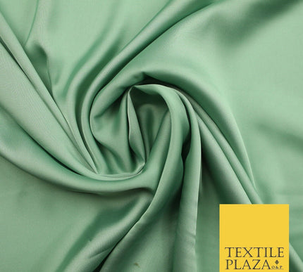 100 COLOURS - Fine Silky Smooth Liquid Sateen Satin Dress Fabric Drape Lining