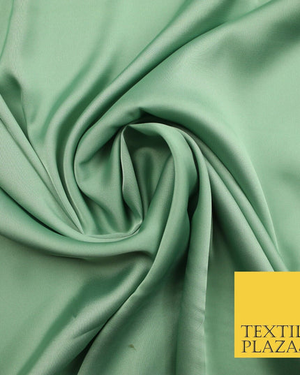 100 COLOURS - Fine Silky Smooth Liquid Sateen Satin Dress Fabric Drape Lining