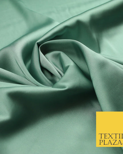 100 COLOURS - Fine Silky Smooth Liquid Sateen Satin Dress Fabric Drape Lining
