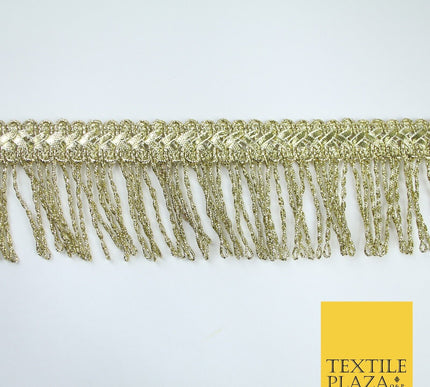 Large Metallic Loop Fringe Chevron Gota Pati Ribbon Trim Border Lace - 6cm Wide