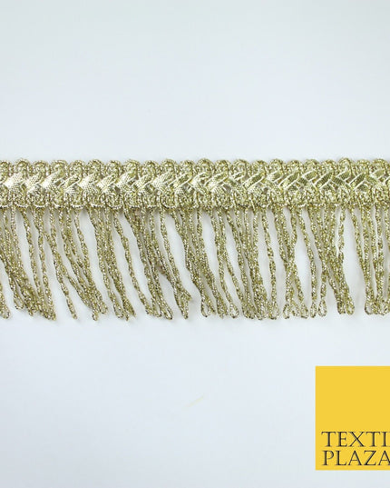 Large Metallic Loop Fringe Chevron Gota Pati Ribbon Trim Border Lace - 6cm Wide