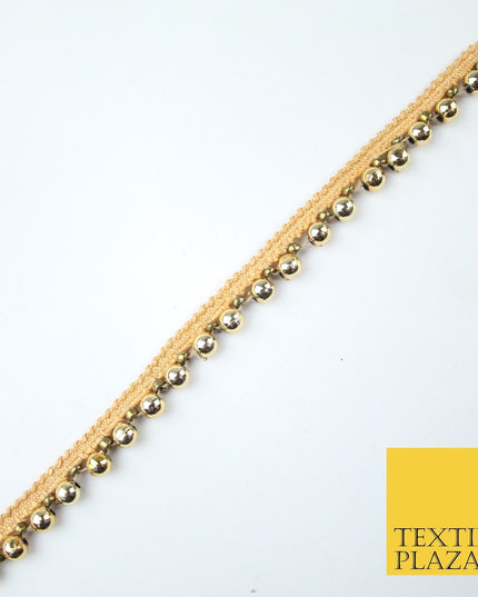 5 COLOURS - Mix Variety Mini Pearl Beaded Slim Ribbon Trim Border Lace 1cm Wide