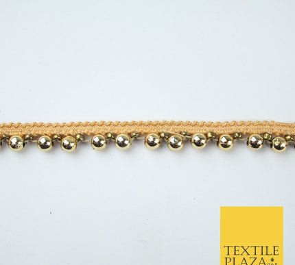 5 COLOURS - Mix Variety Mini Pearl Beaded Slim Ribbon Trim Border Lace 1cm Wide