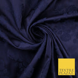 2 COLOURS - Floral Clusters Cotton Viscose Textured Jacquard Dress Fabric