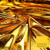 4 COLOURS - PREMIUM Metallic Lycra Fabric Shiny Mirror Foil Spandex Dancewear