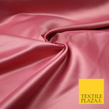 Premium Plain Smooth Matt Duchess Satin Fabric Material Bridal Wedding Dress 58"