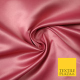 Premium Plain Smooth Matt Duchess Satin Fabric Material Bridal Wedding Dress 58"