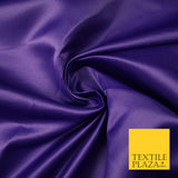 Premium Plain Smooth Matt Duchess Satin Fabric Material Bridal Wedding Dress 58"
